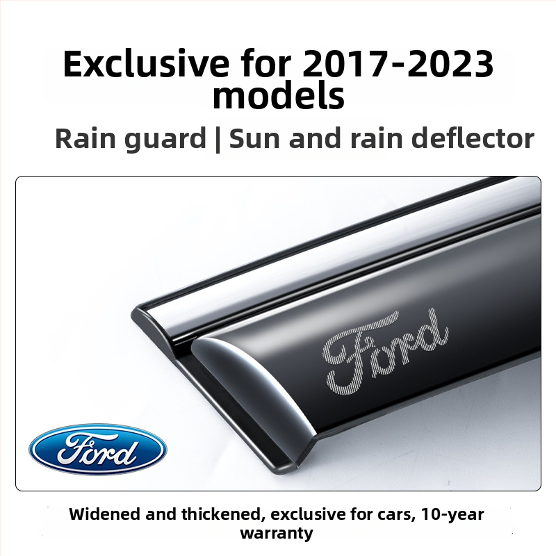 Zaštita od kiše za Ford Transit 2023 – Prozorski deflektor, sintetička smola, Sailing