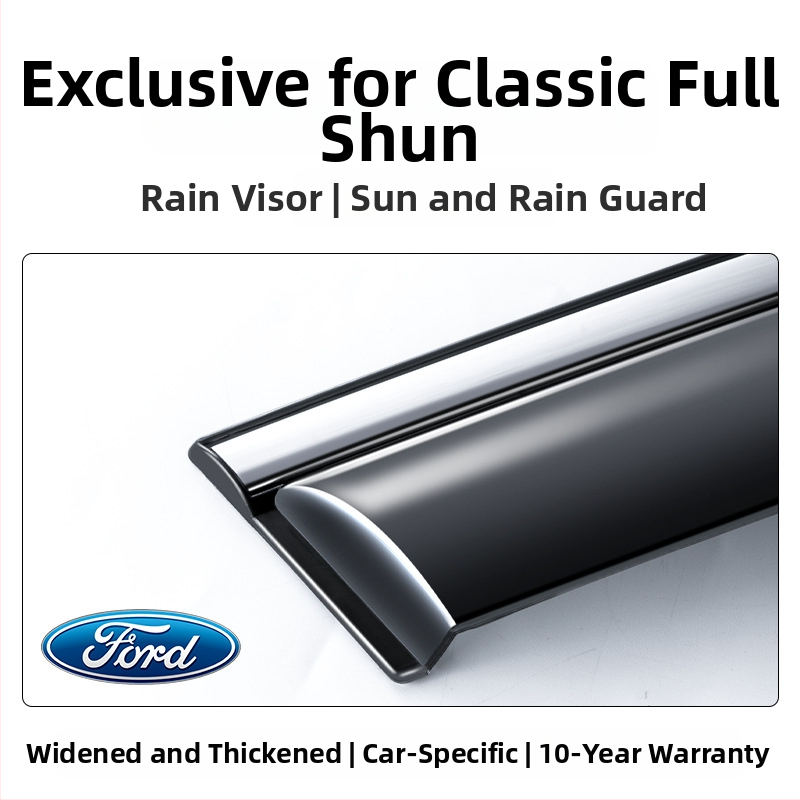 Zaštita od kiše za Ford Transit 2023 – Prozorski deflektor, sintetička smola, Sailing