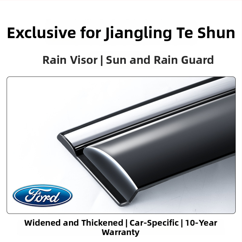 Zaštita od kiše za Ford Transit 2023 – Prozorski deflektor, sintetička smola, Sailing