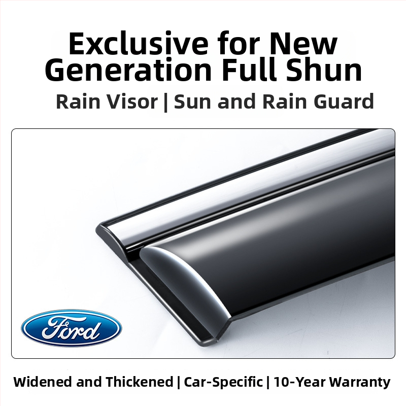Zaštita od kiše za Ford Transit 2023 – Prozorski deflektor, sintetička smola, Sailing