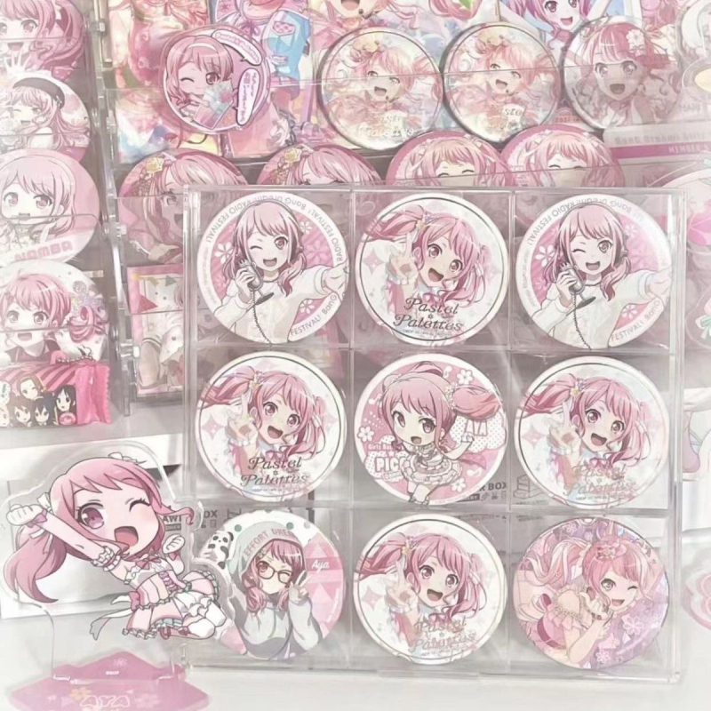 PP plastična kutija s mrežom od 9 pretinaca za skladištenje i nosač za izložbu znački, model 001, kapacitet 1 L, moguć tisak loga, karikaturni uzorak