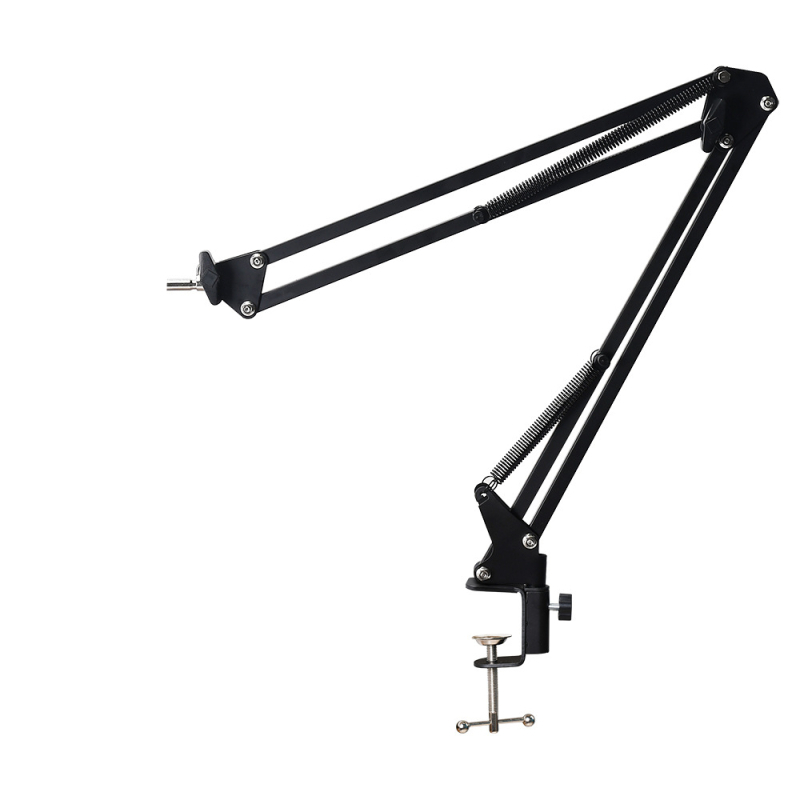 Стойка за микроскоп с въртяща се раменна конструкция за индустриални камери, телескопичен сгъваем обектив, 5x окуляр, модел HY-SJBB