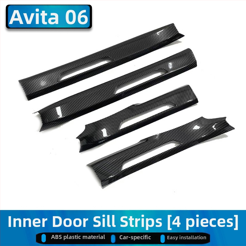 Avita 06/07/12 külső védő- és díszítő készlet: ajtó küszöbök, üdvözlő pedálok, csomagtartó védő. Márka: Just right