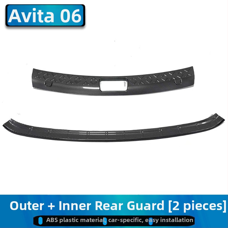 Avita 06/07/12 külső védő- és díszítő készlet: ajtó küszöbök, üdvözlő pedálok, csomagtartó védő. Márka: Just right