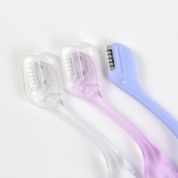 Нож за подстригване на вежди, неръждаема стомана, XR марка, безопасен дизайн, възможно частно етикетиране