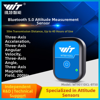 BLE 5.0 Senzor naklonenia: akcelerometer, gyroskop, magnetometer