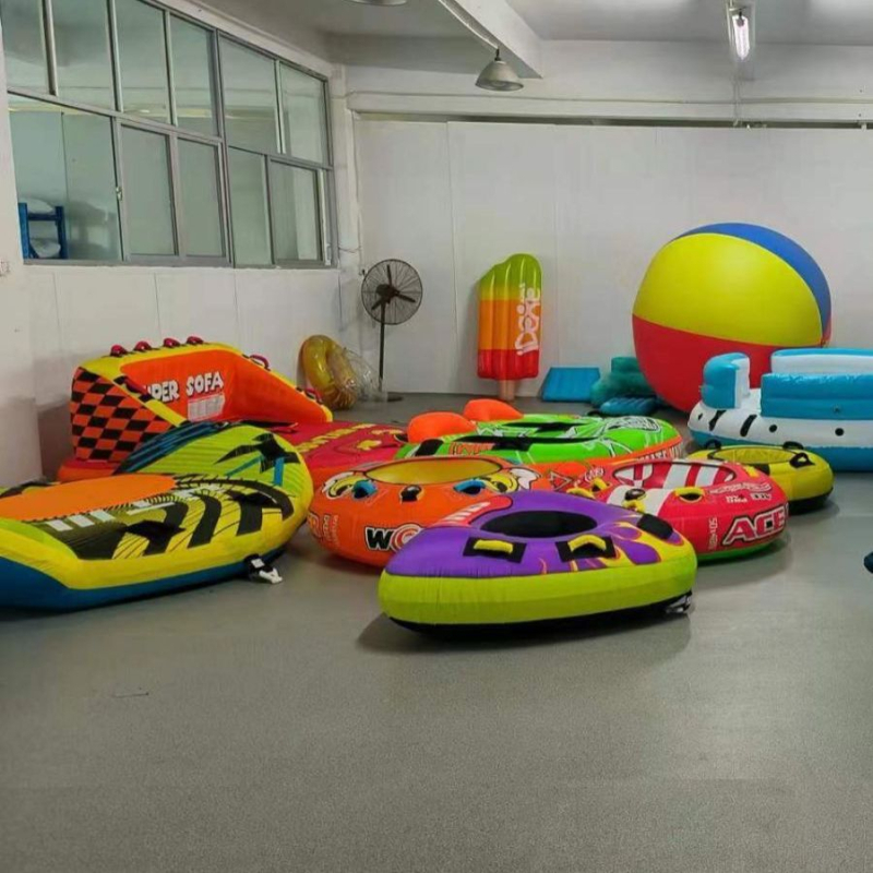 Surf ploča – nafukljivi plutajući otok, PVC, za vuču po jezerima i uz obalu, Opća upotreba, Značka Njo