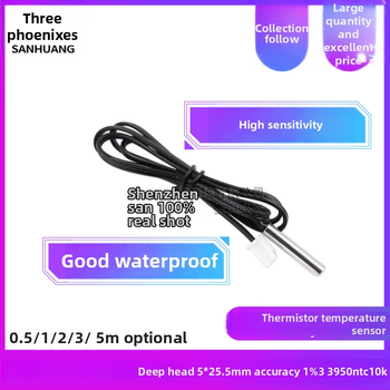 Teplotný senzor s termistorom – sonda Probe, 3950 NTC, 10K, presnosť 1%