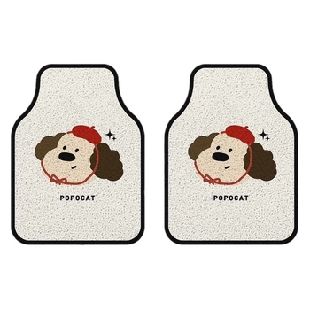 Подложка за пода на автомобил за шофьорското място, едно парче, устойчива на петна, PVC антиплъзгаща, универсална