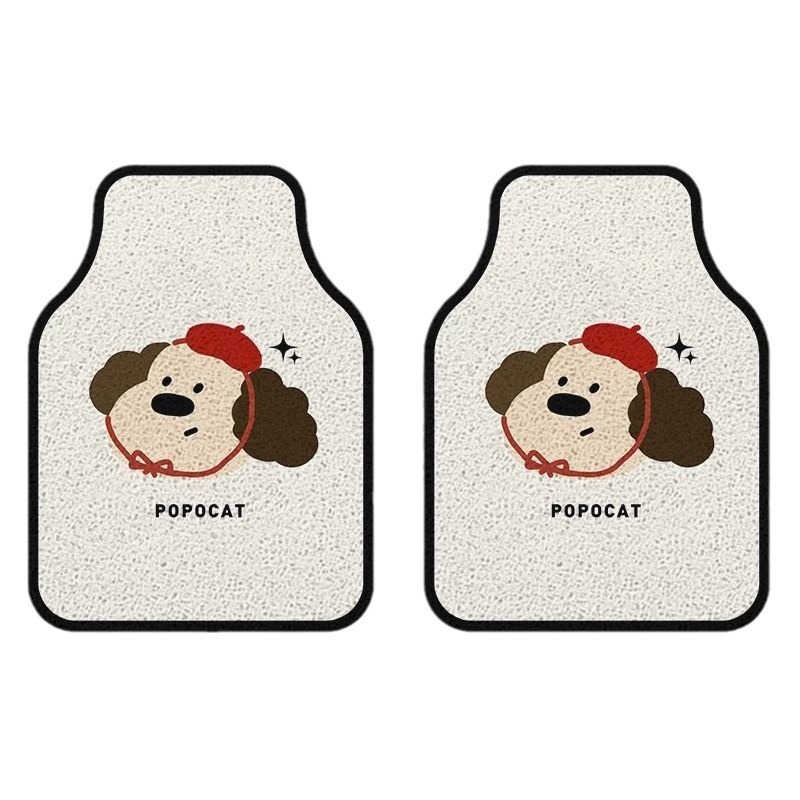 Подложка за пода на автомобил за шофьорското място, едно парче, устойчива на петна, PVC антиплъзгаща, универсална