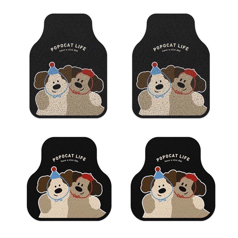 Подложка за пода на автомобил за шофьорското място, едно парче, устойчива на петна, PVC антиплъзгаща, универсална