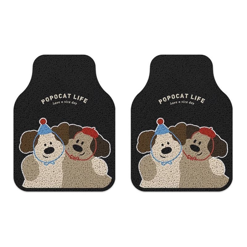 Подложка за пода на автомобил за шофьорското място, едно парче, устойчива на петна, PVC антиплъзгаща, универсална