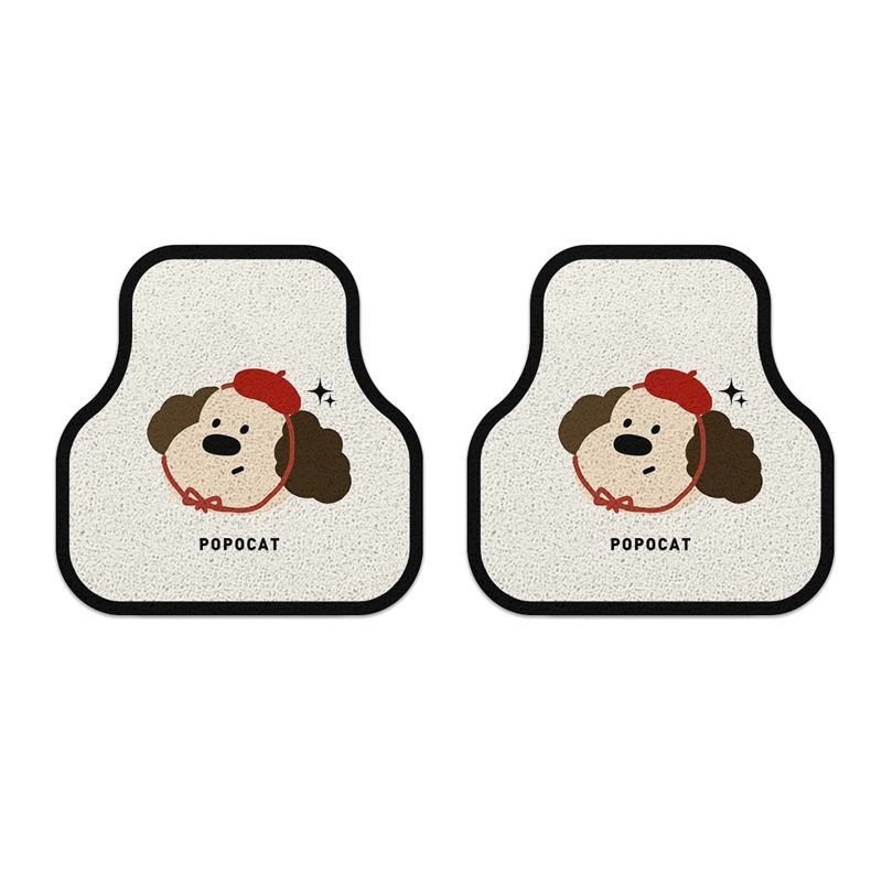 Подложка за пода на автомобил за шофьорското място, едно парче, устойчива на петна, PVC антиплъзгаща, универсална