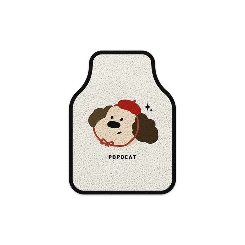 Подложка за пода на автомобил за шофьорското място, едно парче, устойчива на петна, PVC антиплъзгаща, универсална