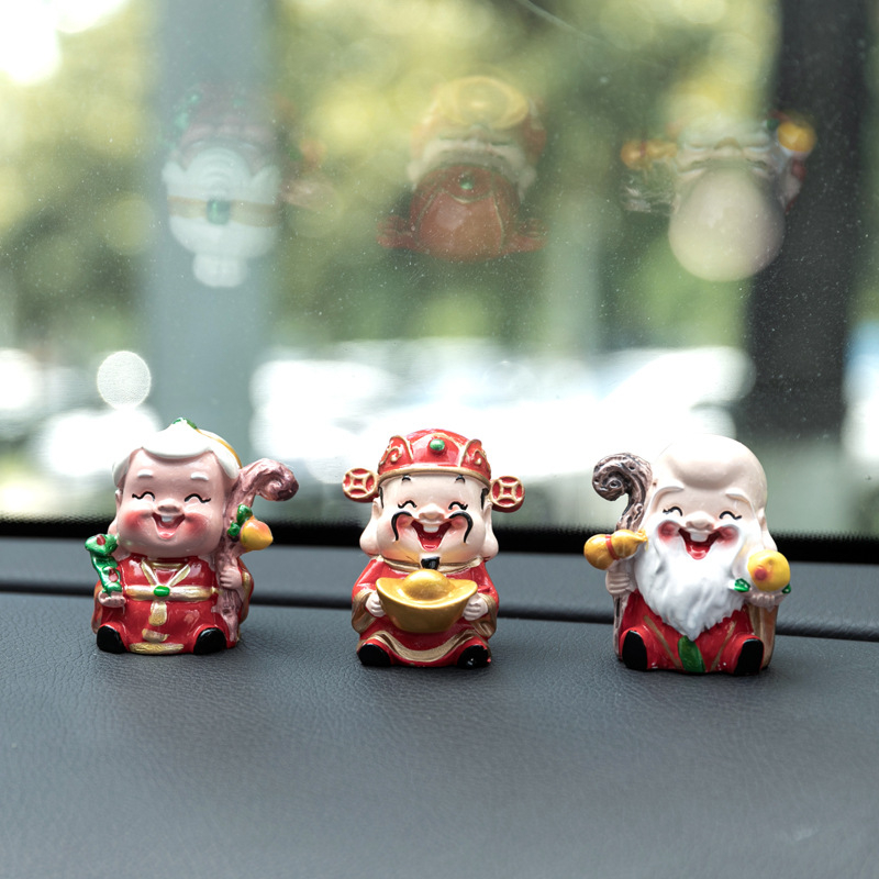 Automobilska ukrasna figurica od smole – motiv rođendana za starije osobe, bonsai inspirirana dekorativna figura, poklon predmet (Materijal: smola; Kategorija: Poklon; Prigode: Rođendan; Odnos: Par, Stariji)