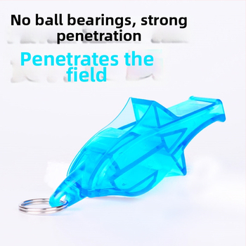 Delfínová píšťalka s vysokofrekvenčným signálom pre vonkajšie športy – ABS materiál, balenie 500 kusov, tlačené logo, kategória: píšťalka, bez personalizácie