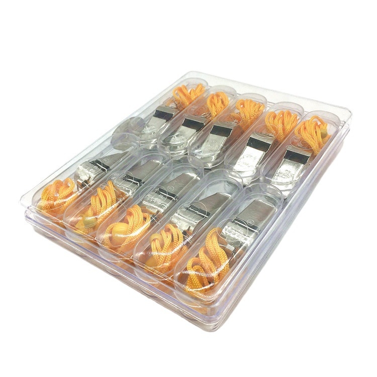 Thunder metalna zviždaljka za suca – 1×6, bez logotipa