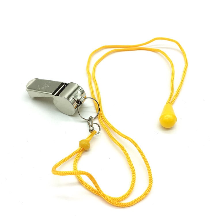 Thunder metalna zviždaljka za suca – 1×6, bez logotipa