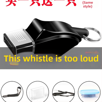 Profesionálna píšťalka rozhodcu na vonkajšie tréningy — vysokotónový zvuk, záchranné a prežitie použitie, vhodná pre basketbal a telesnú výchovu