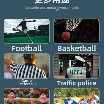 Profesionálna píšťalka rozhodcu na vonkajšie tréningy — vysokotónový zvuk, záchranné a prežitie použitie, vhodná pre basketbal a telesnú výchovu