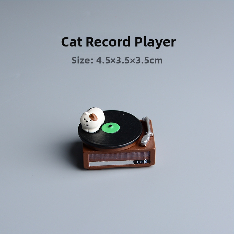 Smoleni ukras – mačka i pingvin na koncertu s glazbenim instrumentima – stolna dekoracija i unutarnje uređenje auta