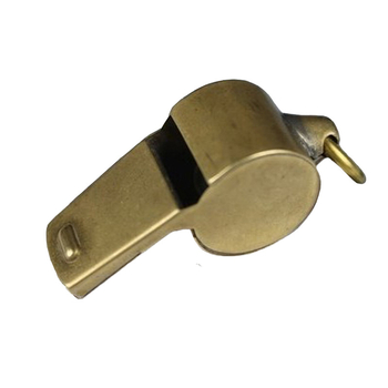 Bakrena zviždaljka, 6‑oblika dizajn, s logom, prilagodljiva; za suce, trenere, regulaciju prometa, policiju, vojsku, gradilišta na otvorenom