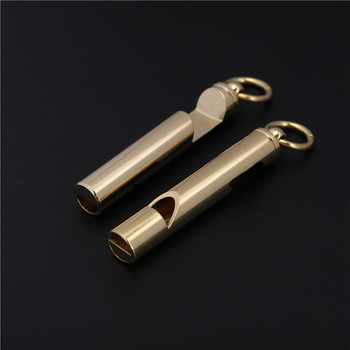 Latunski otvarač za boce i zviždaljka – privjesak za ključeve Bailixing, materijal mesing, kategorija zviždaljka, podrijetlo Guangdong, tiskano logo OK