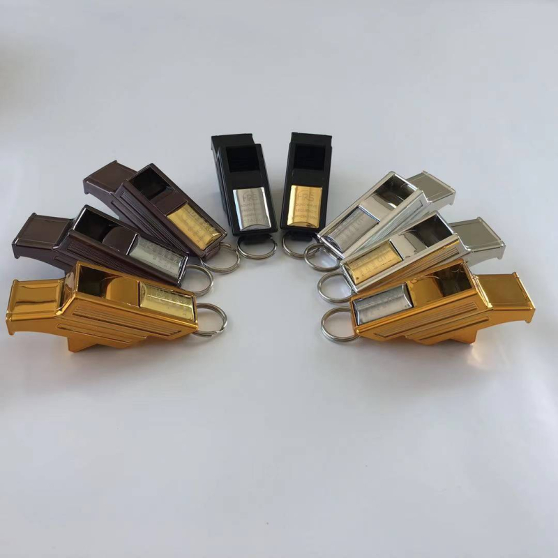 Sudijska zviždaljka Sai Baolong, ABS materijal, tiskano logo, mogućnost prilagodbe, pakiranje 100 komada.