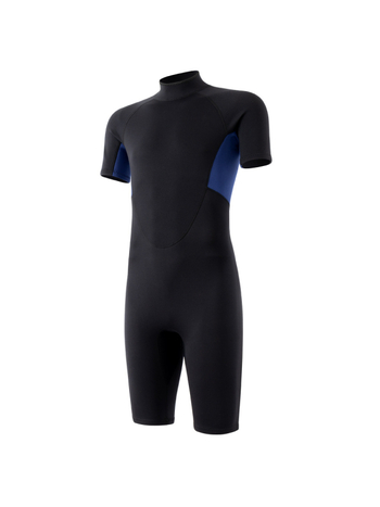 Unisex 2 mm neoprenski kratki rukav cijeli wetsuit s prugastim uzorkom za zadržavanje topline