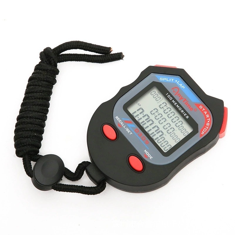 Elektroničke štoperice s više funkcija, ABS kućište, zaslon s dva retka, preciznost 1/1000