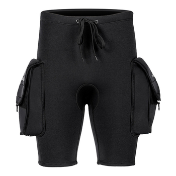 3 mm neoprenske šorceve za ronjenje s džepom, unisex, za ronjenje i snorkeling