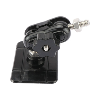 Автомобилен държач за телефон с аксесоар за шарнирна глава, лепилен монтаж, 1/4 инча към 17 мм шарнирна глава, обща съвместимост, за спортни камери