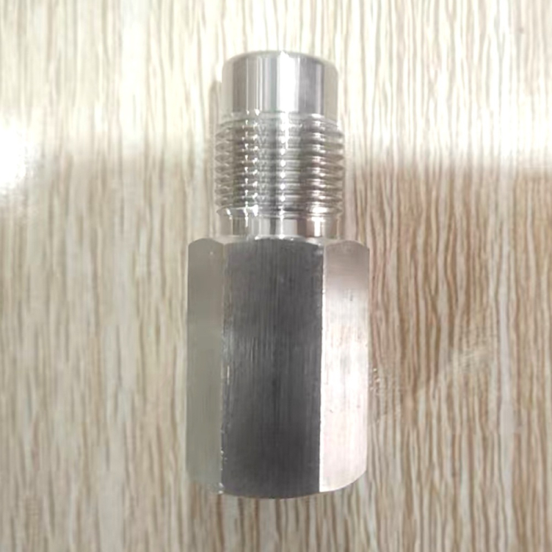 Nerđajući čelik turbokompresor adapter s bočnim priključkom, reduktor i konektor senzora tlaka ulja, 1/8NPT