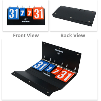 Scoreboard – PVC; vhodné športy: stolný tenis, volejbal; pôvod: Zhejiang; balenie: 20 kusov; kategória: Scoreboard/Náhradná karta/Taktická doska