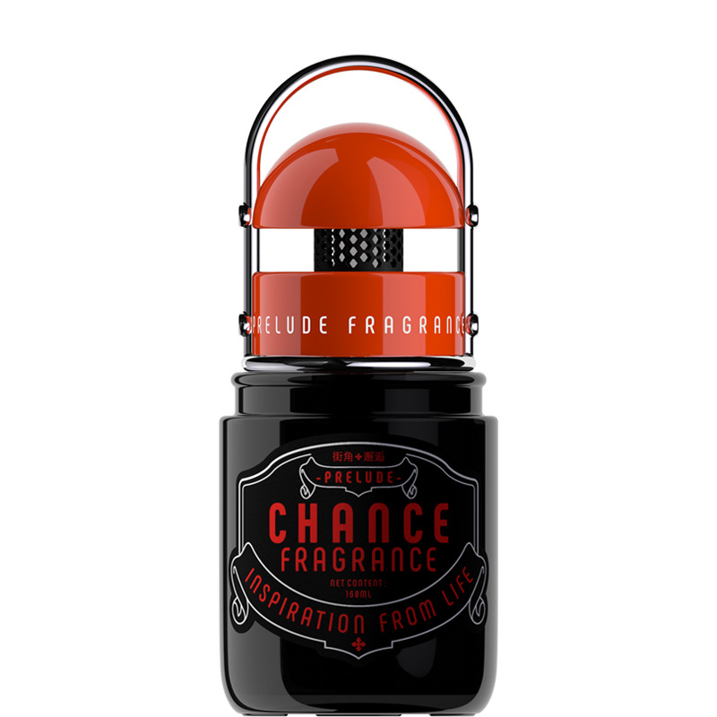 Aromă pentru mașină Gardenia în recipient din sticlă, montare pe scaun, durează peste 90 de zile