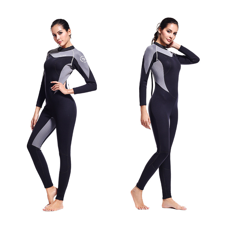 Ženski 1,5 mm neopren kombinezon za tople vode, za ronjenje, snorkeling i surfanje