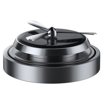 Θήκη αρώματος αυτοκινήτου από κράμα αλουμινίου, φυσικό άρωμα από ξύλο, φυσική εκπομπή πτητικού αρώματος, μάρκα Fawn running, προσαρμοζόμενο λογότυπο