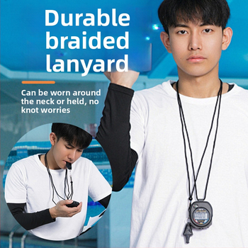 NAILI Elektronické stopky pre beh – ABS puzdro, nie je vodotesné, možnosť potlače loga