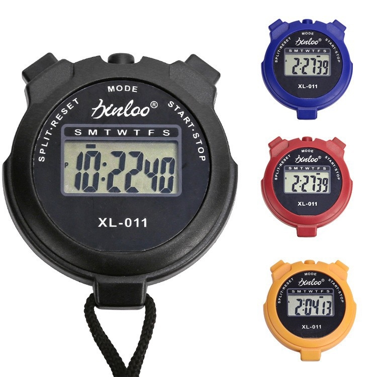 NAILI Elektronička štoperica za trčanje – ABS kućište, nije vodootporna, mogućnost otiska logotipa