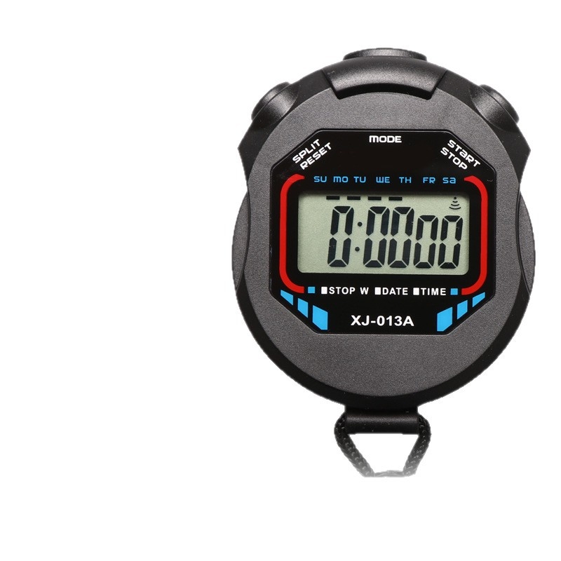 Ηλεκτρονικό χρονόμετρο με σώμα από κράμα αλουμινίου, αδιάβροχο, λειτουργία παύσης, αντιολισθητικό, για τρέξιμο