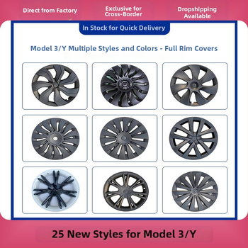 Kryt disku Tesla Model Y/3 – plastový, prispôsobiteľný, kompatibilný s Model Y/3, pôvod Guangzhou