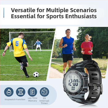 Ηλεκτρονικό ρολόι με χρονόμετρο/stopwatch για μαθητές γυμνασίου-λυκείου, αδιάβροχο, ABS περίβλημα, λειτουργία παύσης, δυνατότητα εκτύπωσης λογότυπου