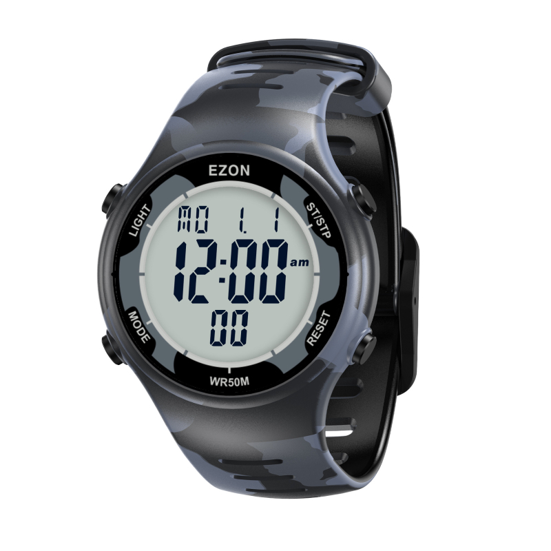 Ηλεκτρονικό ρολόι με χρονόμετρο/stopwatch για μαθητές γυμνασίου-λυκείου, αδιάβροχο, ABS περίβλημα, λειτουργία παύσης, δυνατότητα εκτύπωσης λογότυπου