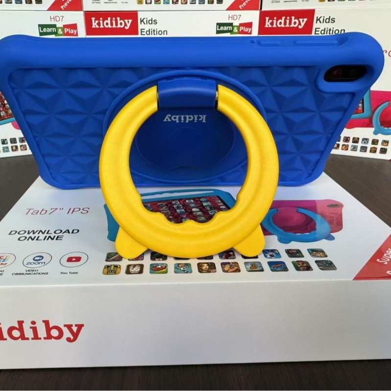 Gyerekeknek szóló Android tablet IPS kijelzővel, MTK nyolcmagos 1,6 GHz processzorral, 16 GB tárhellyel, 56 nyelvet támogat