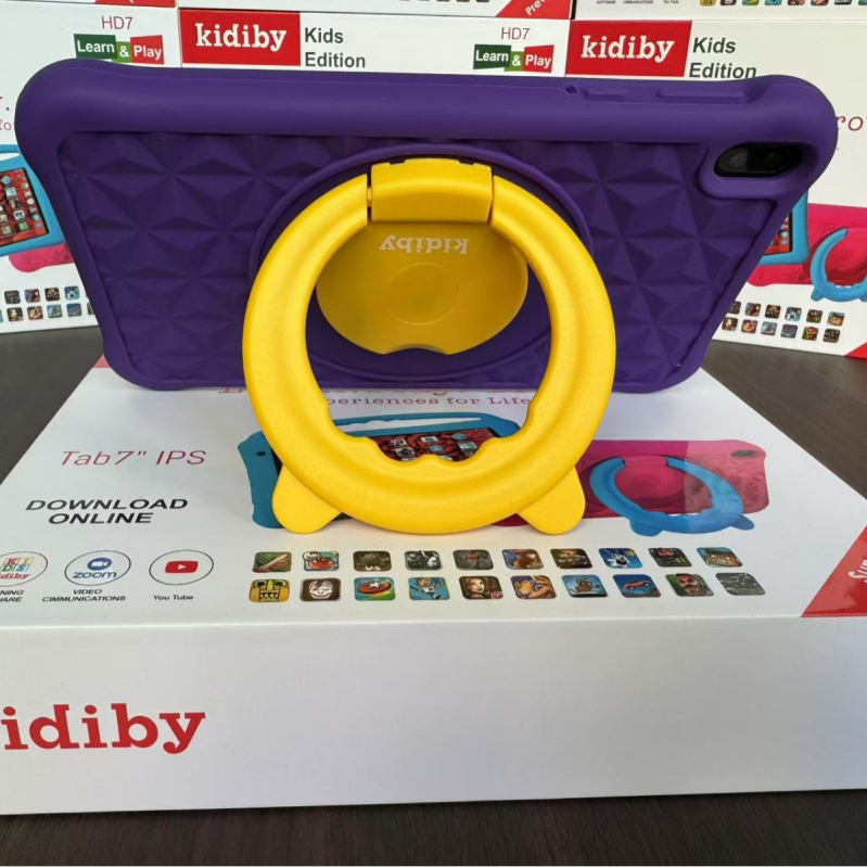 Gyerekeknek szóló Android tablet IPS kijelzővel, MTK nyolcmagos 1,6 GHz processzorral, 16 GB tárhellyel, 56 nyelvet támogat