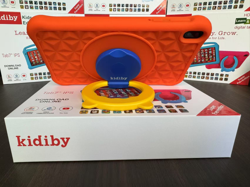 Gyerekeknek szóló Android tablet IPS kijelzővel, MTK nyolcmagos 1,6 GHz processzorral, 16 GB tárhellyel, 56 nyelvet támogat