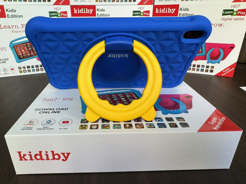 Gyerekeknek szóló Android tablet IPS kijelzővel, MTK nyolcmagos 1,6 GHz processzorral, 16 GB tárhellyel, 56 nyelvet támogat