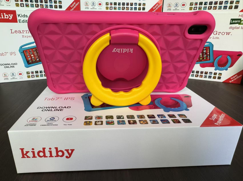 Gyerekeknek szóló Android tablet IPS kijelzővel, MTK nyolcmagos 1,6 GHz processzorral, 16 GB tárhellyel, 56 nyelvet támogat