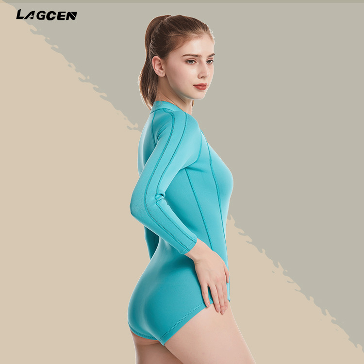 Lang Chen Ženski Neopren Wetsuit 2.5mm za Surfanje i Snorkanje — Topao, Jednodelni