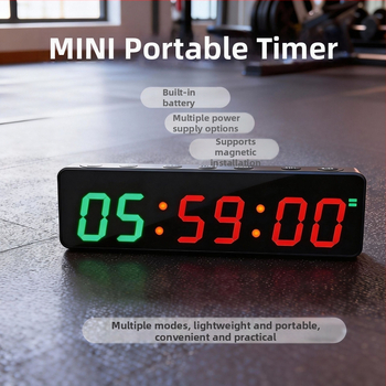 Elektronický časovač/stopky pre šport s ABS telom, nie je vodotesný, pauza funkcia, hmotnosť 100 g (Materiál: ABS; Vodotesnosť: Nie; Pauza: Áno; Hmotnosť: 100 g)